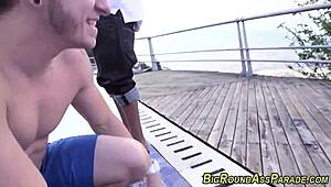 i fucked this massive ass latina in her bikini