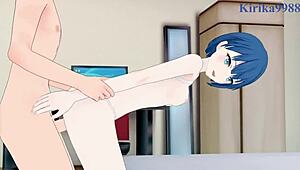 Honami Mochizuki和Haruka Kiritani激烈性爱对决