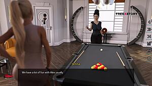 Jenna Shakes Alex's Dick In Front Of Landlady