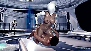 What’s behind this shemale sexbot in 3D animation teaser?