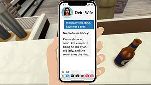 Old Ladies Thongs in Sims 4? Wedding Drama and Cheating Milf Teasing, Haha! 😂
