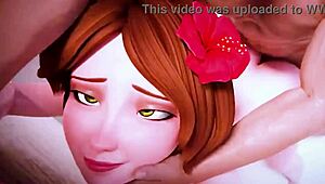 Femme Fatale Shines in 3D PMV HMV 02