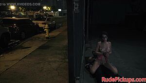 teen 18+ roughfucked in public