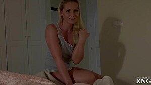 Experience the ultimate milf deepthroat on a massive cock