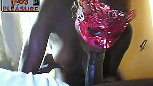 Horny teen 18+ sucks dick while fingering herself intensely