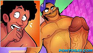 Virgin backpacker meets horny truck driver on highway