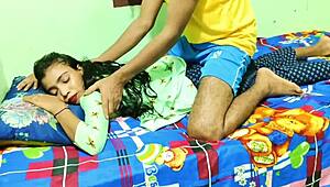 Village Girl's Tight Pussy Drilled Rough in Homemade Clip