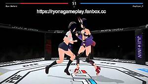 cute ladies having sex in fuck or fight new 2024 ryona hentai game 😈