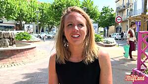 julie the french milf seeks wild pleasure in part 1