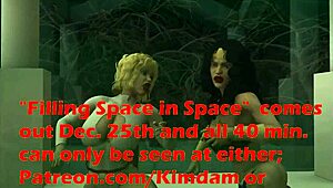 omg, white queen bangin a snow elf in 3d cartoon, i mean, wow... those big titties in snow!