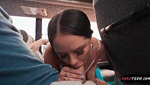 Sneaky stuff, man! We're banging on this public bus!