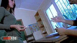 Teacher Samia Duarte bangs her student, damn I’m so turned on