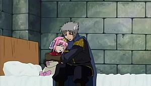 big step brother cums inside his petite 18+ step sister in an outdoor hentai bondage scene