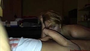 Tinder guy fucks my ass in POV, then blowjob and cum in mouth.