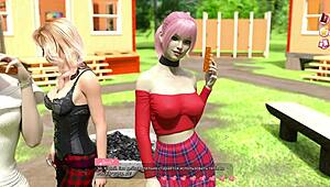 Detailed Gameplay of Helping the Hotties with Big Tits in Part 13