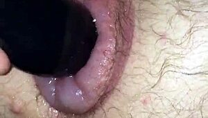 Fucking My Puffy Man Pussy With A Toy In Homemade Scene