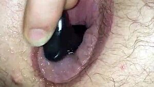 Fucking My Puffy Man Pussy With A Toy In Homemade Scene