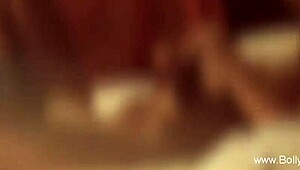 Sexy babe teases with erotic belly dancing alone. Her nude moves arouse in private.