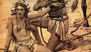 Vintage drawings from classic anime era