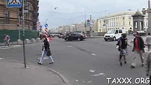 I watched this legal age teen get screwed by the agent on camera