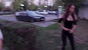 Outdoor Extreme Fun Unfolds in Front of Strangers with Voyeur Thrills