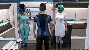 stranded in space 26 - she wants to touch my cock