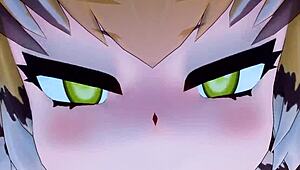 Wild Bengaru Tora Anime Action in Kemono Friends!