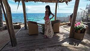 old man’s blue dick steals anal virginity from asian teen