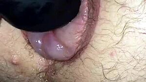 Fucking My Puffy Man Pussy With A Toy In Homemade Scene