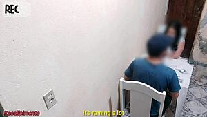 so these young folks stopped by my bar in the rain, and she wanted sex