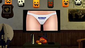 Scream 1996 Intro Remake in Sims 4 Halloween Bold Action