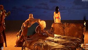 3D动漫野生动物群交狂欢