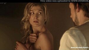 Rosamund Pike Goes Topless in Women in Love Ep2 2011