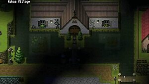 Lost lagoon harem hentai game ep 2 cute girl with huge tits fell in the bathtub and exposed her wet pussy