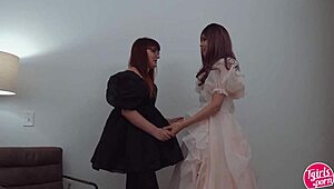 Wow, these Tgirls are so hot in love! 😍