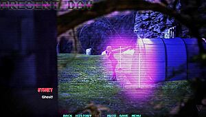 A hot black haired babe gets creampied in 3d