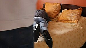 omg, my best friend’s stepson drills my ass before wild anal! 😈