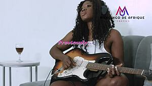 Step brother fucks mommy and teen in threesome.