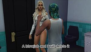 Grandpa's visit at the wedding