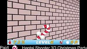 Hentai Shooter 3D Christmas Party! Unbelievable Anime Action