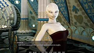 Lesbian Assfuck Orgy in 3D Cartoon Sex