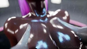 i seen gold beauty - wild life hmv with clothes ripped and dancin