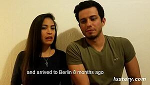 Smoking hot girlfriend sucks her boyfriend's big cock then fucks him in missionary and cowgirl