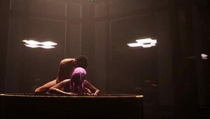 i seen gold beauty - wild life hmv with clothes ripped and dancin