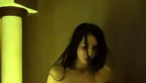 Teen masturbates in jacuzzi after creampie from tinder date