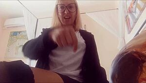 italian teacher got a naughty lesson