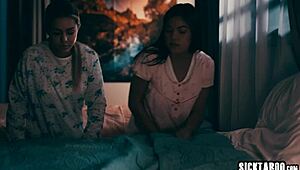 Alina Lopez And Kendra Spade Trib And Scissor In Lesbian Sex