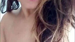 sarah rosa shows big ass in gangbang part 15