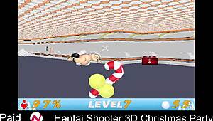 Hentai Shooter 3D Christmas Party! Unbelievable Anime Action