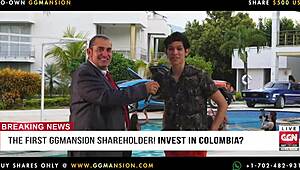 假屌狂插黑发金发双女郎骚逼